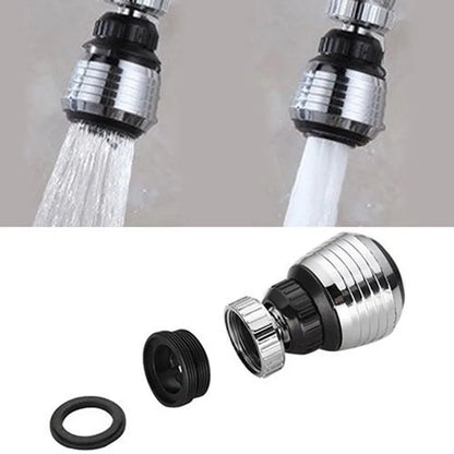 360° Adjustable Dual-Mode Water-Saving Faucet Sprayer