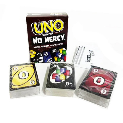 UNO NO MERCY Pokemon Dragon Ball Z Card Game for 14+ and 18+