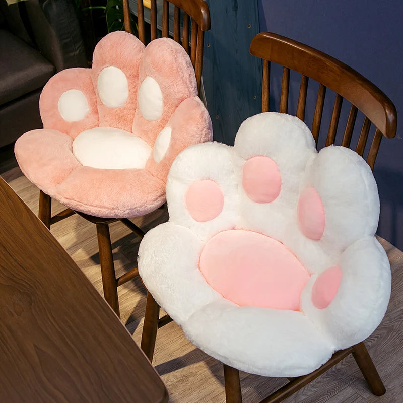 70cm Kawaii Bear Paw Plush Cushion - Soft, Cute Animal Foot Pillow for Home Decor and Gifts