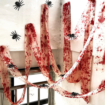 3m Bloody Halloween Gauze – Haunted House and  Party Decor