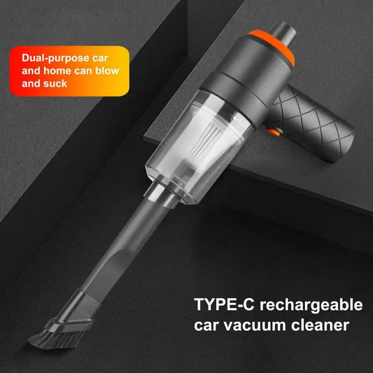 Mini Cordless Handheld Vacuum – Portable Dual-Use Cleaner for Home and Car