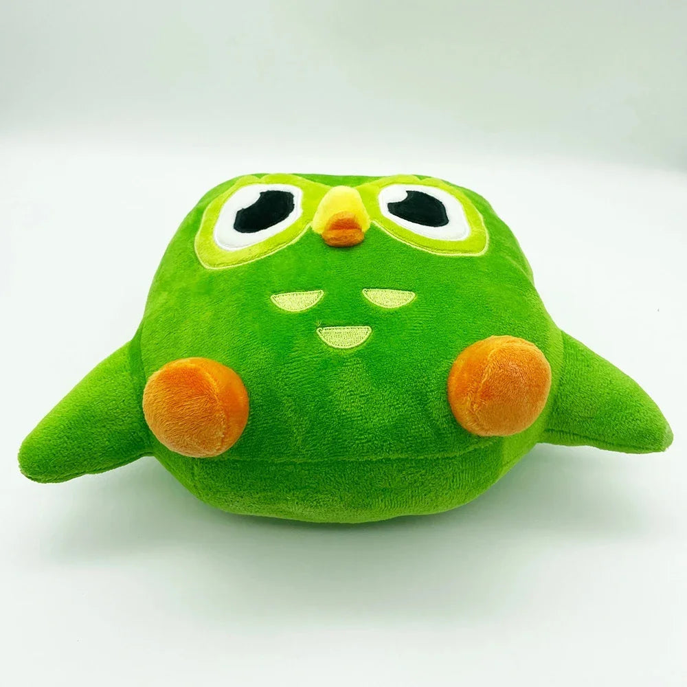 Duolingo Owl Plush Toy - Cute Cartoon Doll