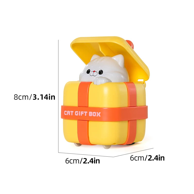 Kmoist Cat Car Press and Go Toy 🐱🚗