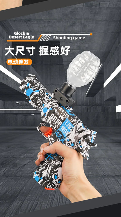 3.7v electric gel ball toy gun Summer outdoor parent-child team interaction Multiple skin options available