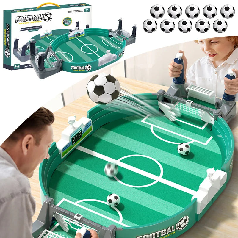 Interactive 2-in-1 Soccer and Hockey Tabletop Game - Perfect Family Gift!