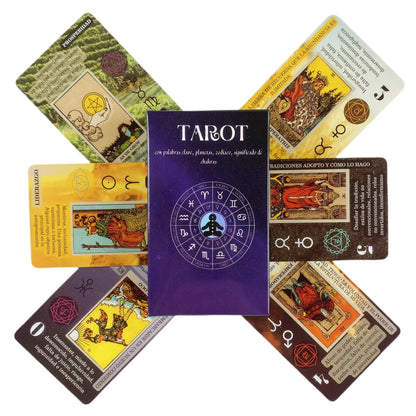 Meaning On Cards Spanish English Tarot Deck - Reversed Keywords ~ Adventure Time Board Game