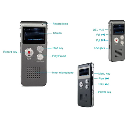 Paranormal Equipment Digital EVP Voice Activated Recorder (8GB)