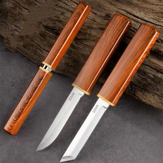 Dual-Edge Dragon Phoenix Home and Travel Fruit Knife