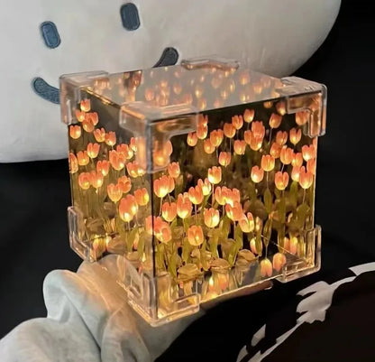 Tulip Flower DIY 3D Night Lamp Kit – Perfect Gift for Couples and Friends