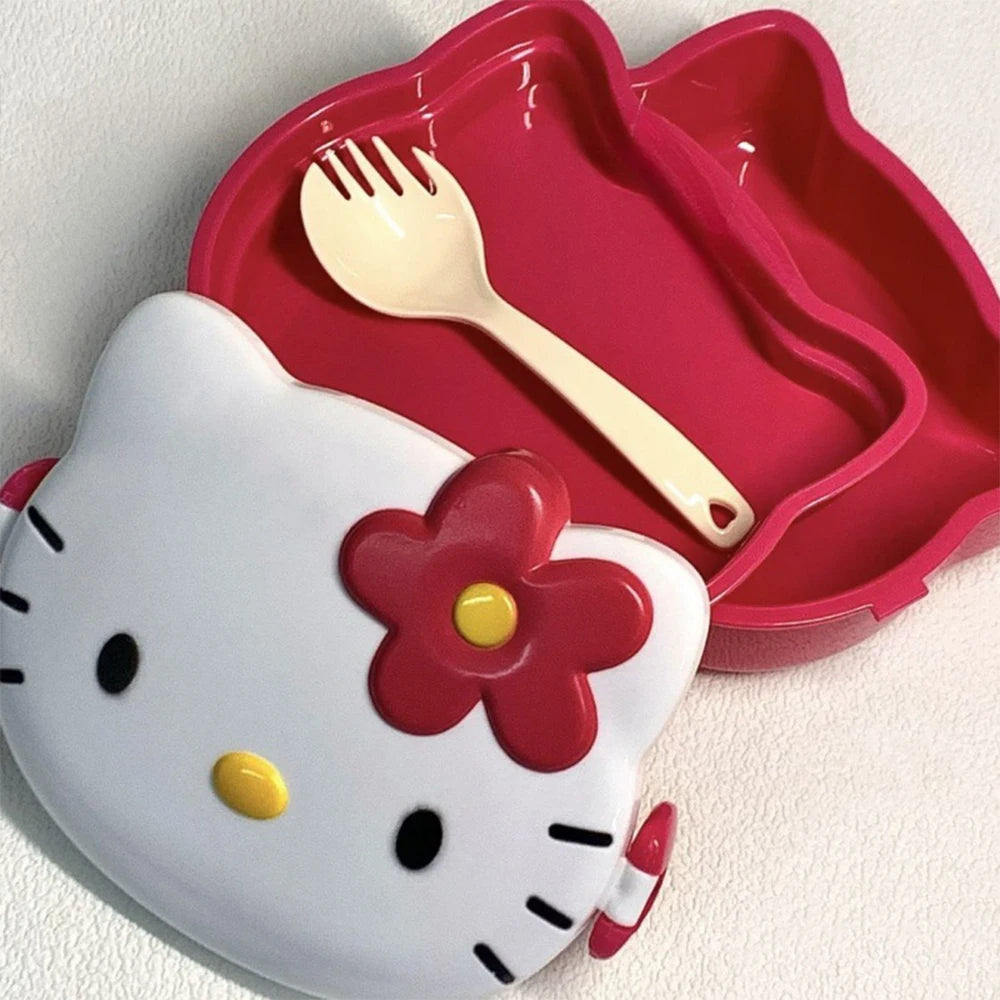 Hello Kitty Kawaii Lunchbox – Cute Bento & Storage Box for Girls