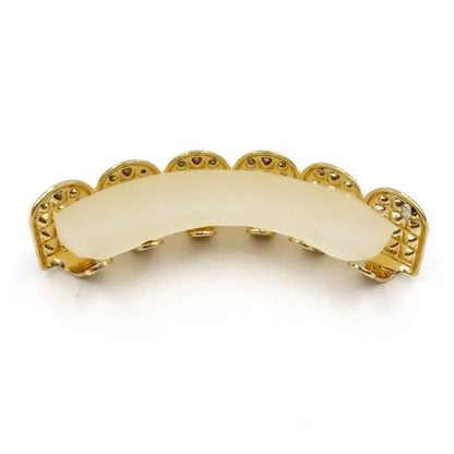 Diamond-Encrusted Rapper Grillz Set: Ultimate Style Statement