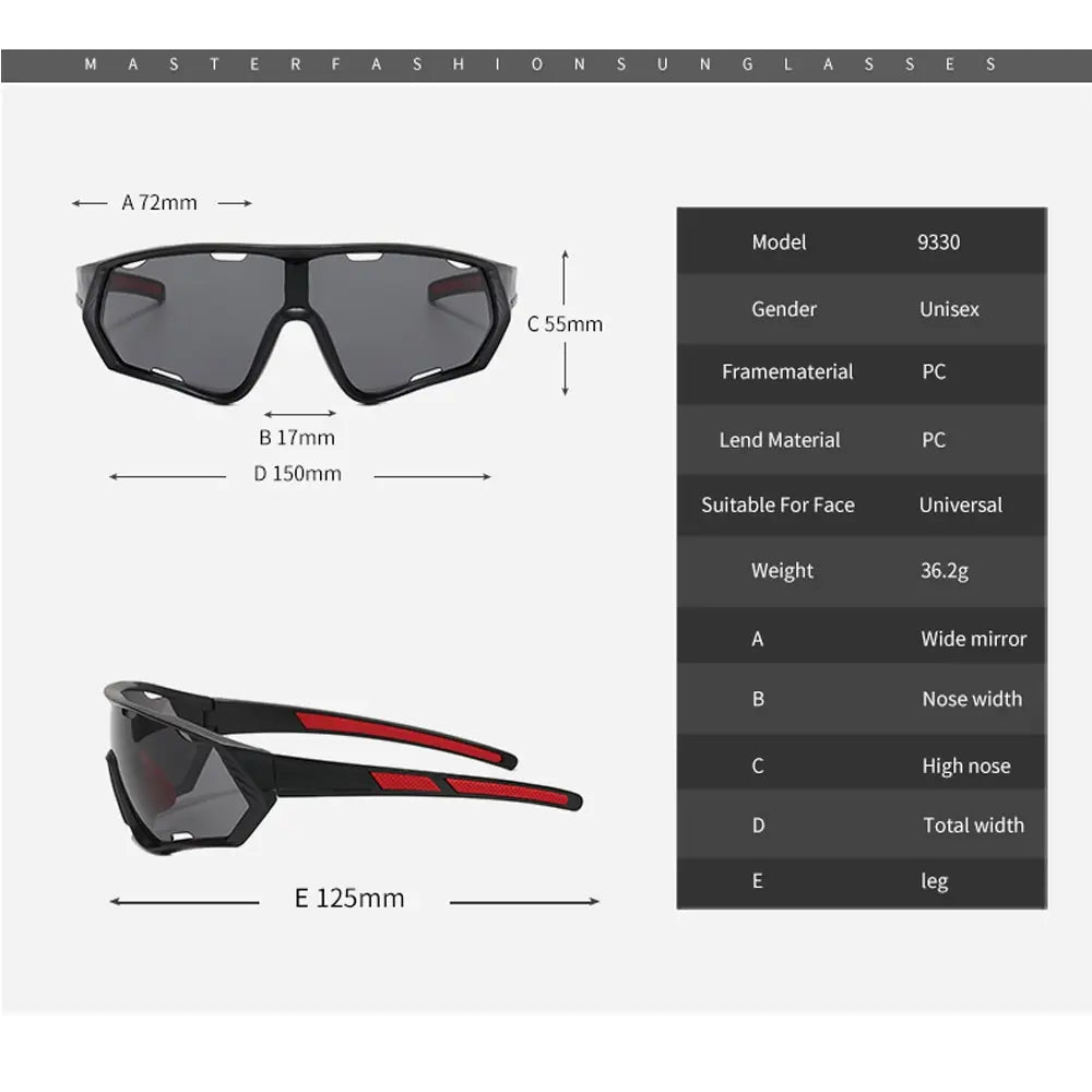 Sport UV400 Outdoor Sports Cycling Sunglasses