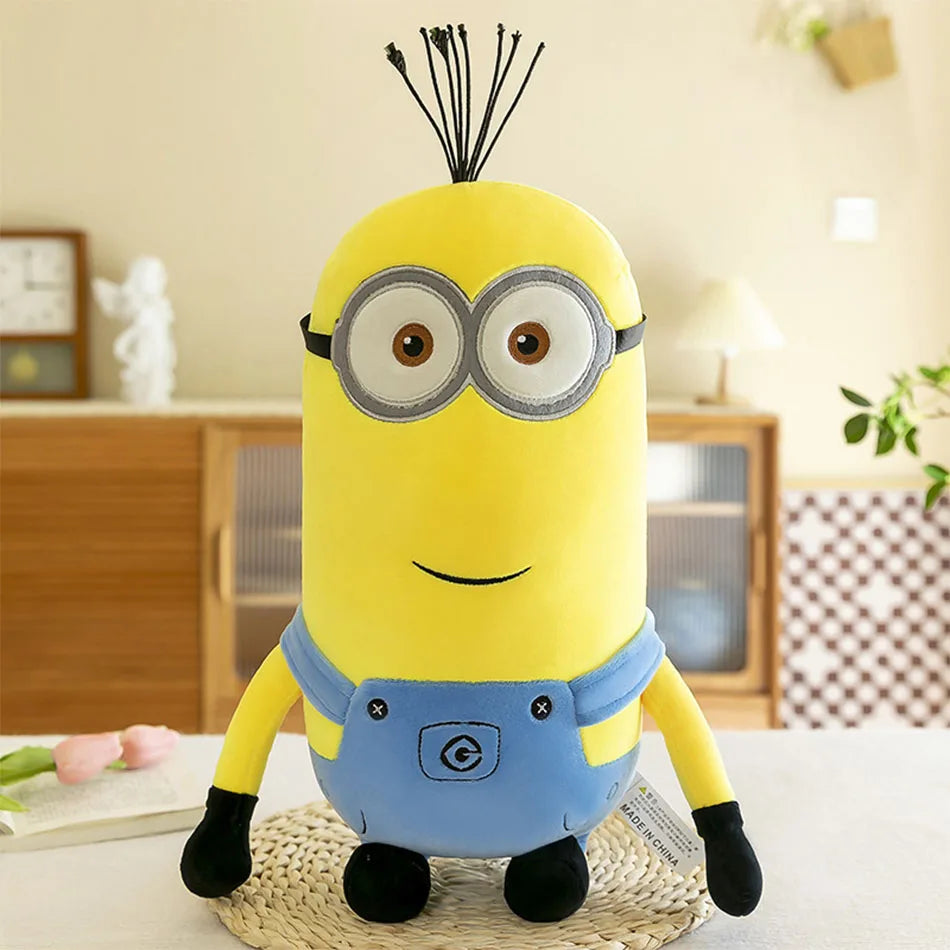 Cute Despicable Me Minions Yellow Plush Toy - Perfect Gift for Movie and TV Fans 🌟