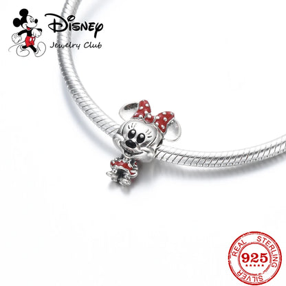 Pandora Bracelet Disney 925 Sterling Silver Minnie Spiderman Charm ✨