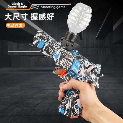 3.7v electric gel ball toy gun Summer outdoor parent-child team interaction Multiple skin options available