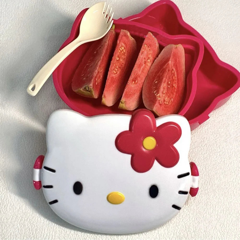 Hello Kitty Kawaii Lunchbox – Cute Bento & Storage Box for Girls