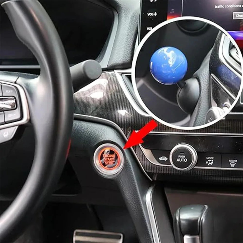 One-Touch Car Engine Start/Stop Button Cover