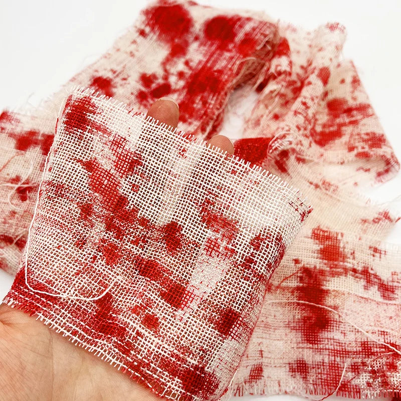 3m Bloody Halloween Gauze – Haunted House and  Party Decor