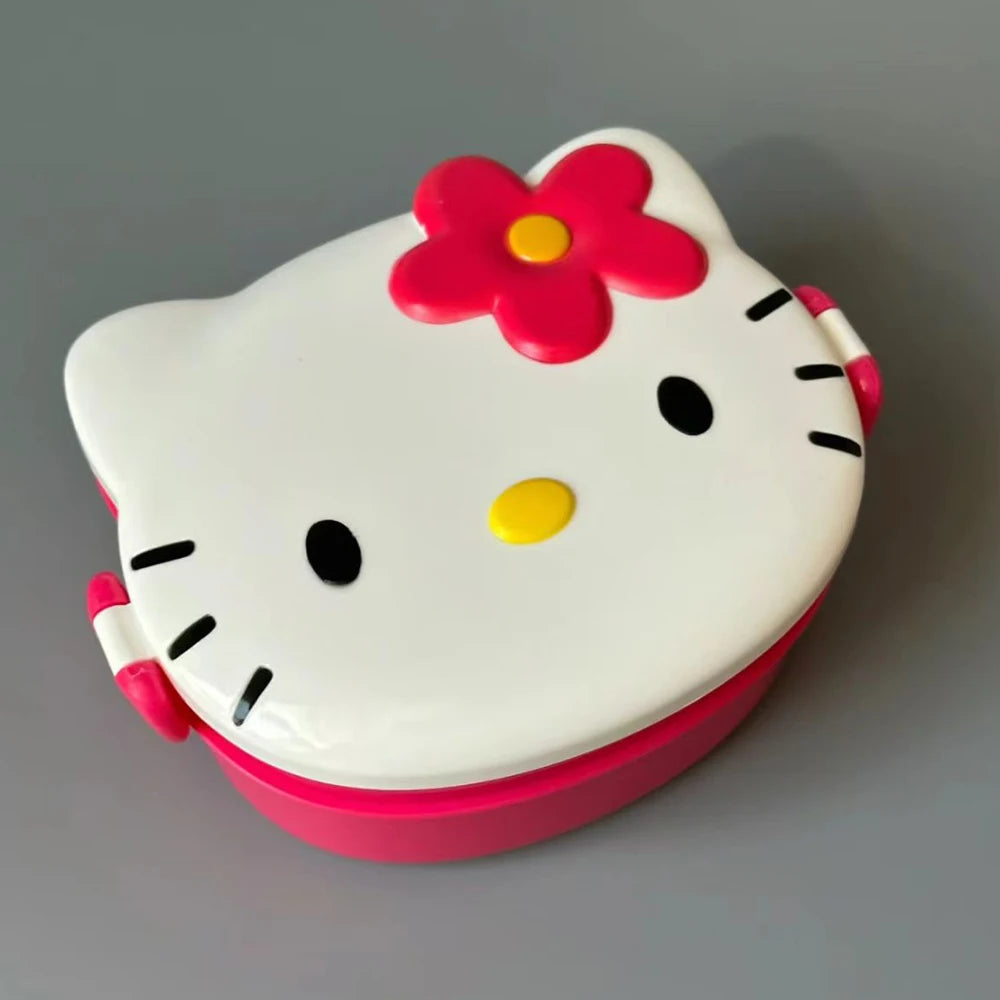 Hello Kitty Kawaii Lunchbox – Cute Bento & Storage Box for Girls