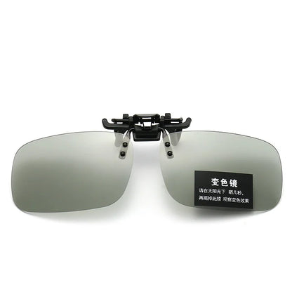 Polarized Clip-on Sunglasses for Myopia with Night Vision and UV400 Protection