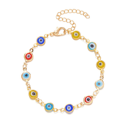 Lucky Evil Eye Brilliance: Colourful Good Luck Bracelet