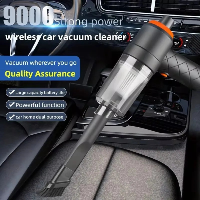 Mini Cordless Handheld Vacuum – Portable Dual-Use Cleaner for Home and Car