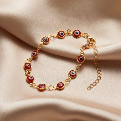 Lucky Evil Eye Brilliance: Colourful Good Luck Bracelet