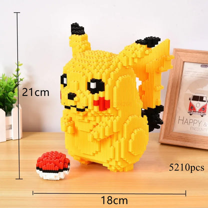 Pikachu Diamond Building Blocks Set (5210 pieces)