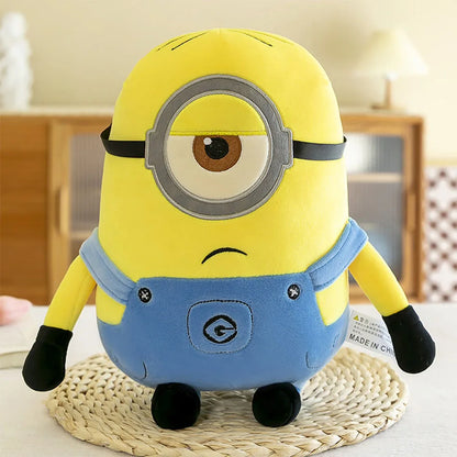 Cute Despicable Me Minions Yellow Plush Toy - Perfect Gift for Movie and TV Fans 🌟