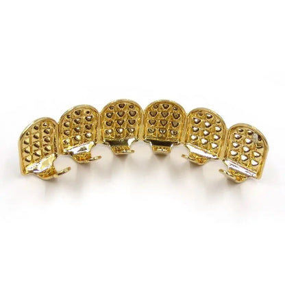 Diamond-Encrusted Rapper Grillz Set: Ultimate Style Statement