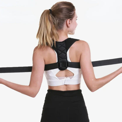 ComfortFit Posture Corrector | Adjustable Back Brace for Spinal Alignment and Support