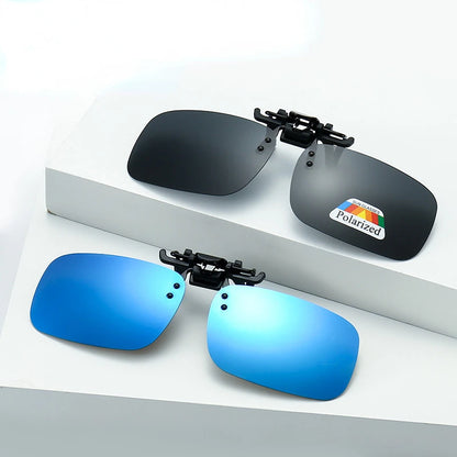 Polarized Clip-on Sunglasses for Myopia with Night Vision and UV400 Protection