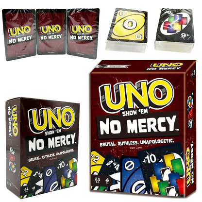 UNO NO MERCY Pokemon Dragon Ball Z Card Game for 14+ and 18+