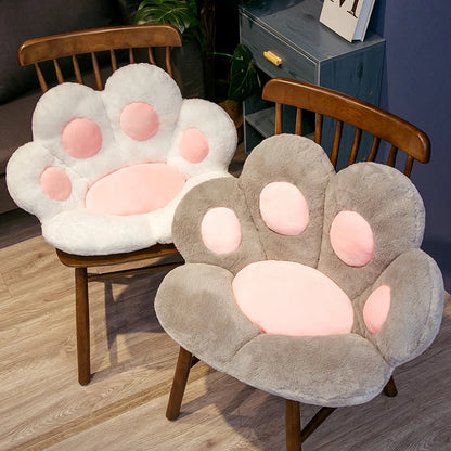 70cm Kawaii Bear Paw Plush Cushion - Soft, Cute Animal Foot Pillow for Home Decor and Gifts