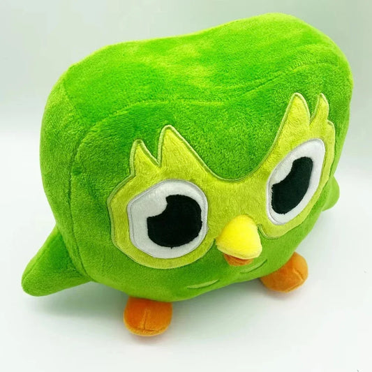 Duolingo Owl Plush Toy - Cute Cartoon Doll