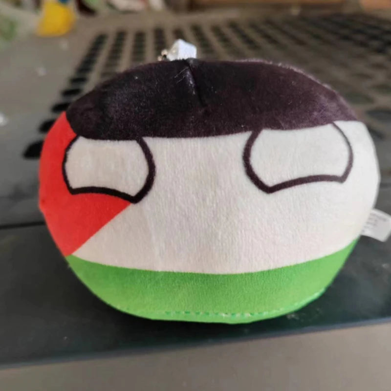 Polandball Pendant Country Balls 10cm 70 styles  Country Ball Plush Toys Countryball Stuffed Doll Toy Christmas Gift for Kids