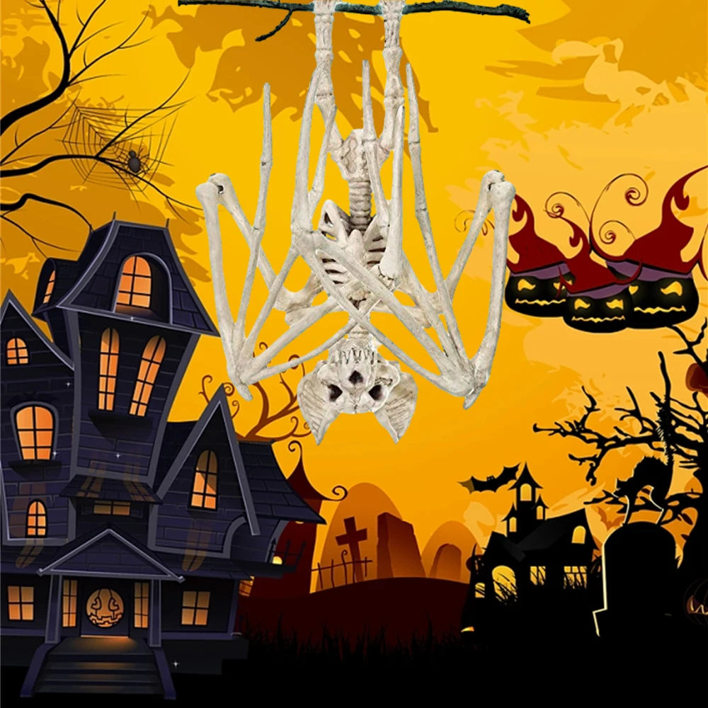 Creepy Halloween Skeleton Animal Set - Bats