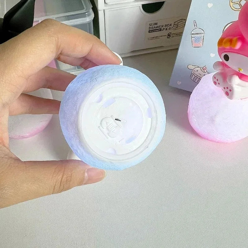 Hello Kitty and Friends Night Light - Cute Bedside Lamp for Kids (Kuromi, Cinnamoroll)