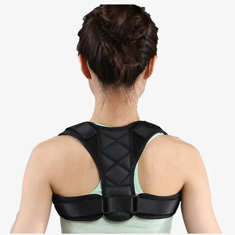 ComfortFit Posture Corrector | Adjustable Back Brace for Spinal Alignment and Support